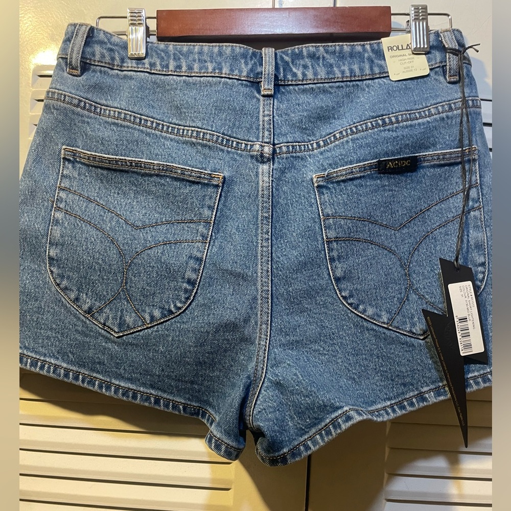 ROLLA'S  AC DC Original Short High Rise Cut Off - Picture 4 of 8